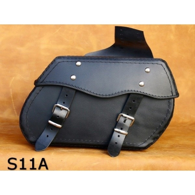 Kožené moto brašne S11, 2x14L