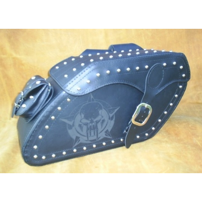 Kožené moto brašne S5 Intruder, 2 x 24L