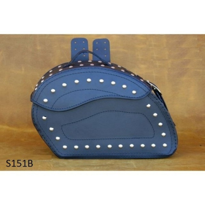 Kožené tašky na chopper S151