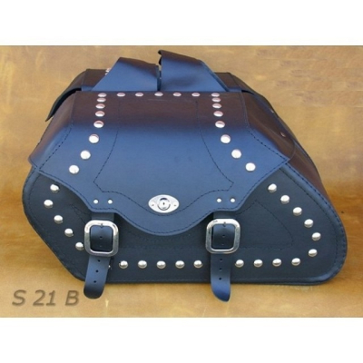 Kožené moto brašne S 21, 2 x 30L