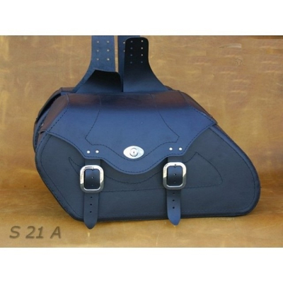 Kožené moto brašne S 21, 2 x 30L