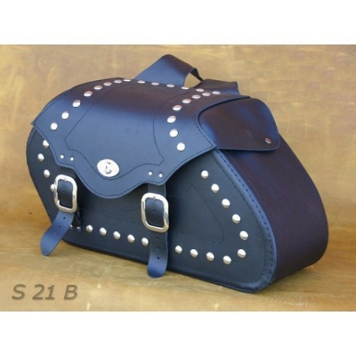 Kožené moto brašne S 21, 2 x 30L