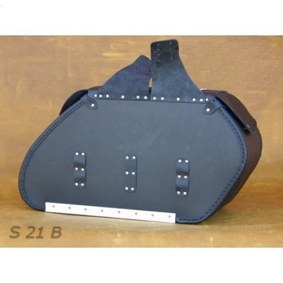 Kožené moto brašne S 21, 2 x 30L