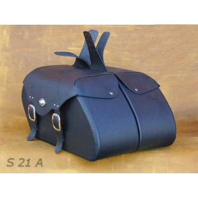 Kožené moto brašne S 21, 2 x 30L