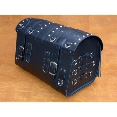 Kožený moto kufor so zámkom K15, 45 / 55L