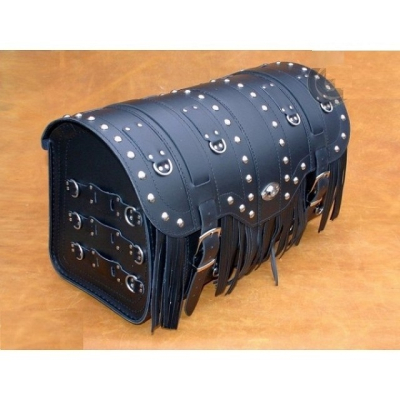 Kožený moto kufor so zámkom K15, 45 / 55L