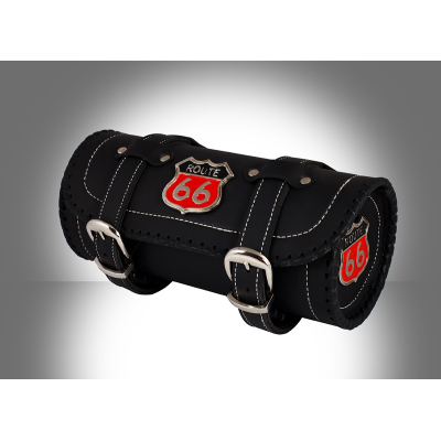 Kožená moto rolka Route 66, 4mm koža!