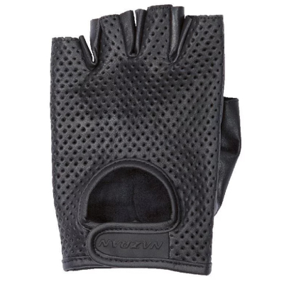Bezprstové rukavice na moto Nazran Perforated black