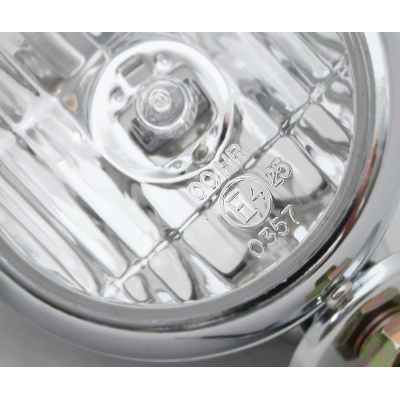 Přídavné světlo na motorku, homologované