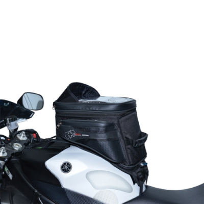 Tankbag na motocykel S20R Adventure s popruhmi, OXFORD, čierny, 20L