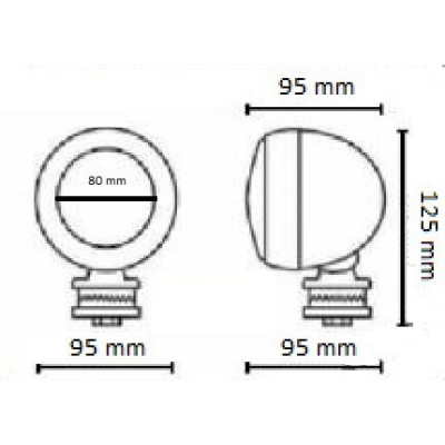 Přídavné světlo na motorku, homologované