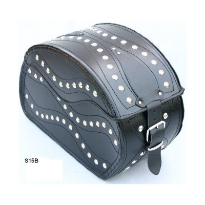 Kožené moto brašne S15 vystužené, 2x20L