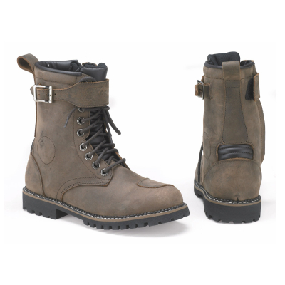 Kožené boty na motorku Kochmann Rider hnědé