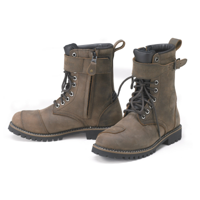 Kožené boty na motorku Kochmann Rider hnědé