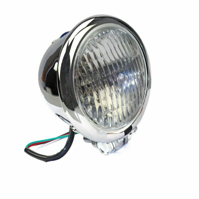 Přídavné světlo s kontrolkou dálkových světel, chrom, homologované