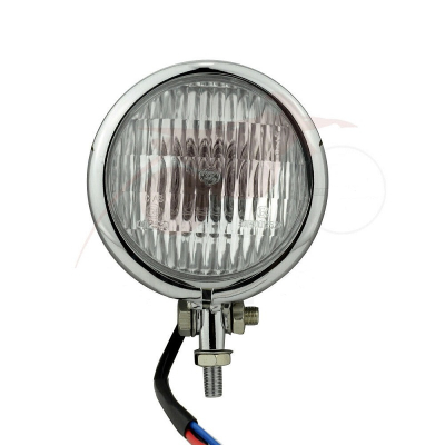 Přídavné světlo s kontrolkou dálkových světel, chrom, homologované