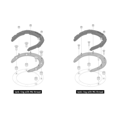 Honda  - podkova pro tankvaky PRO SW-Motech