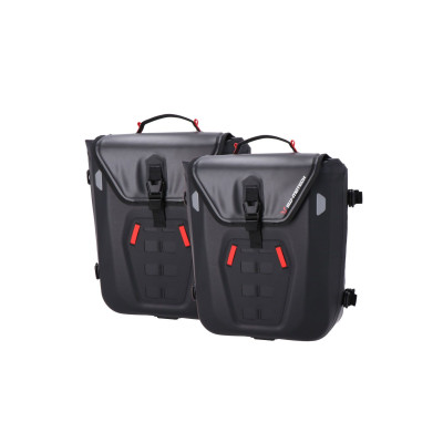 Systém SysBag WP M/MTento systém obsahuje odpovídající boční nosiče SLC a dvě brašny SysBag WP M pro model KTM 690 Duke. Systém 