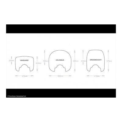 Yamaha XV 1100 Virago 1989-1998 Plexi Dreadnought