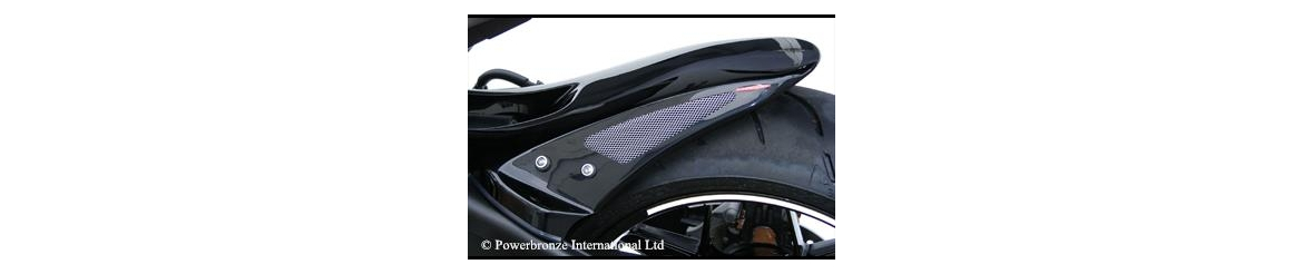 Zadné tuning blatníky na moto 