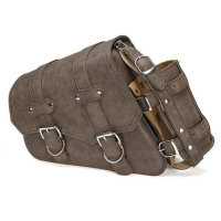 Kožené brašne na rám motocyklu